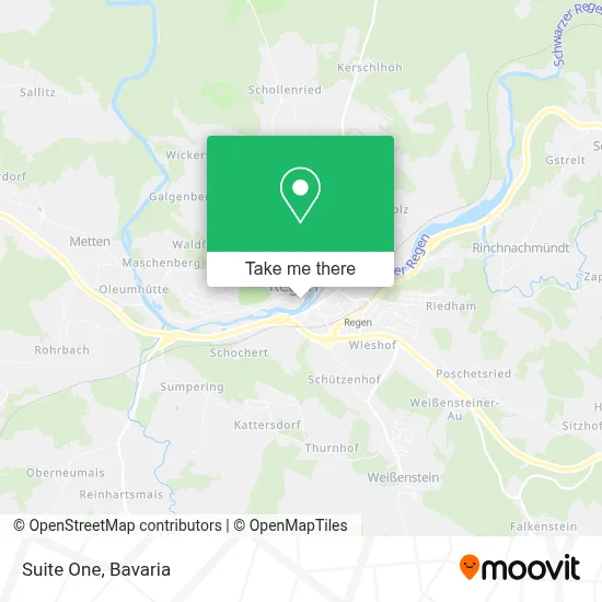Suite One map