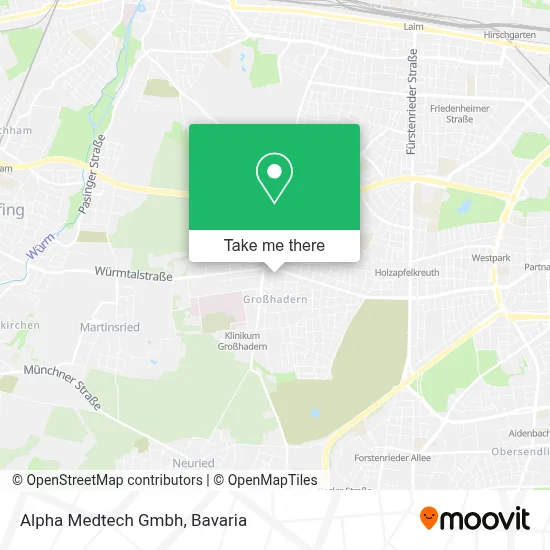 Alpha Medtech Gmbh map