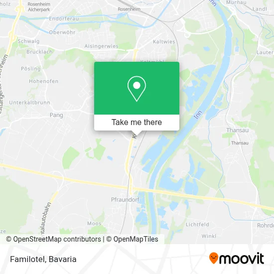 Familotel map