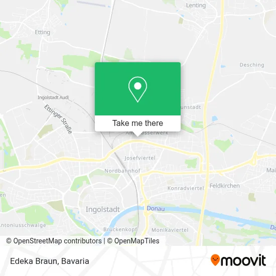 Edeka Braun map