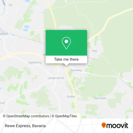 Rewe Express map