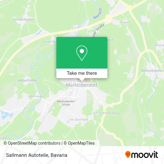 Sallmann Autoteile map