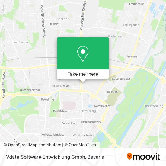 Vdata Software-Entwicklung Gmbh map