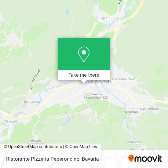 Ristorante Pizzeria Peperoncino map