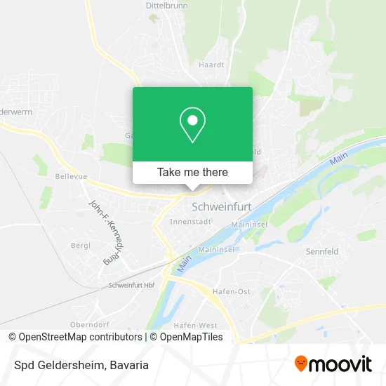 Spd Geldersheim map