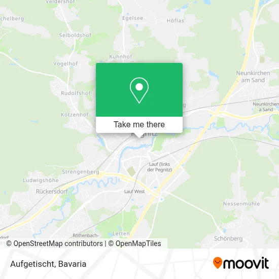 Aufgetischt map