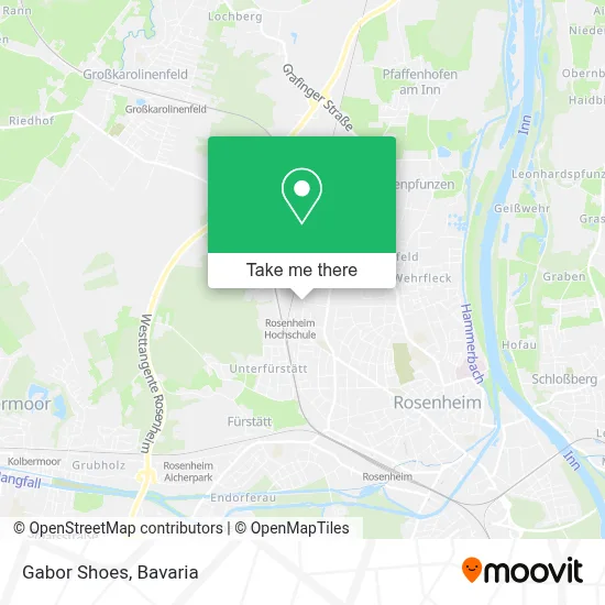 Gabor Shoes map