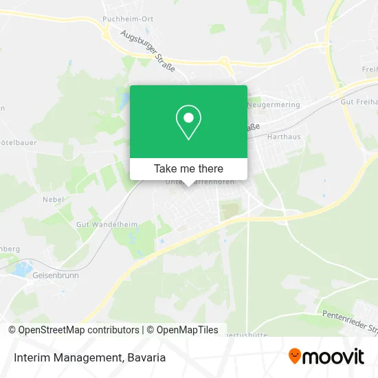 Interim Management map