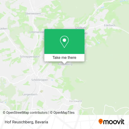 Hof Reuschberg map