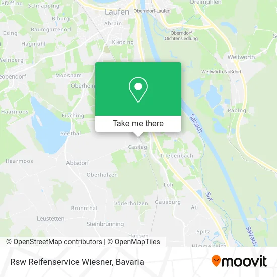 Rsw Reifenservice Wiesner map