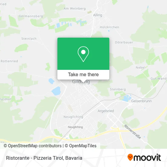 Ristorante - Pizzeria Tirol map