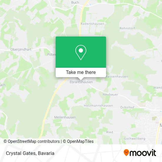 Crystal Gates map