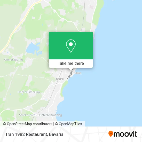 Tran 1982 Restaurant map