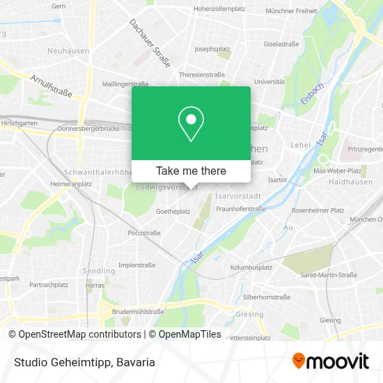 Studio Geheimtipp map