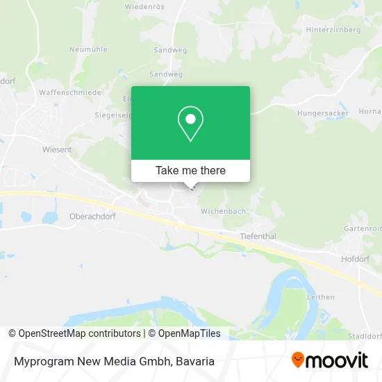 Myprogram New Media Gmbh map