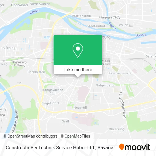 Constructa Bei Technik Service Huber Ltd. map