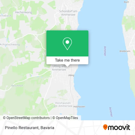Pinello Restaurant map