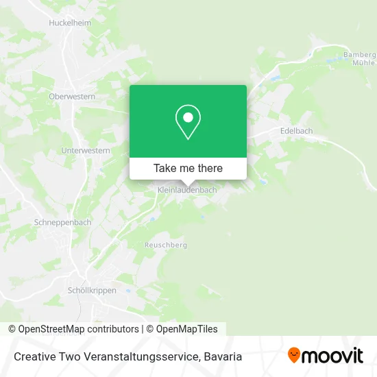 Creative Two Veranstaltungsservice map