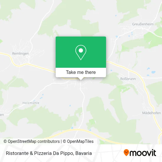 Ristorante & Pizzeria Da Pippo map