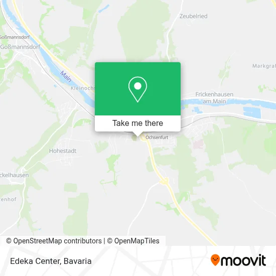 Edeka Center map