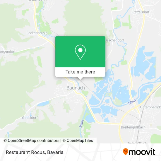 Restaurant Rocus map