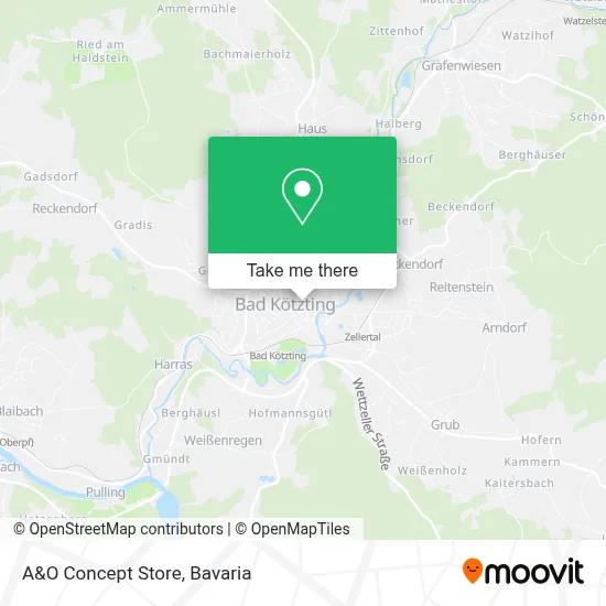 A&O Concept Store map
