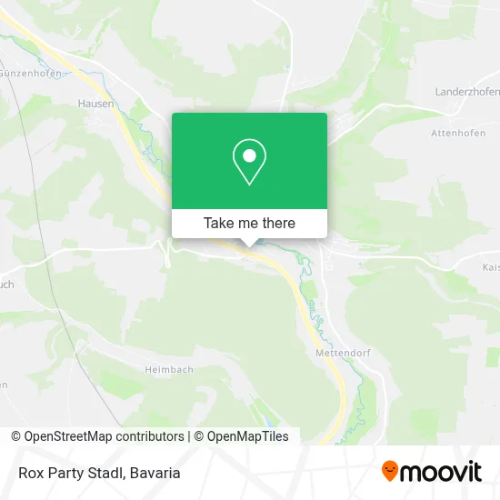 Rox Party Stadl map