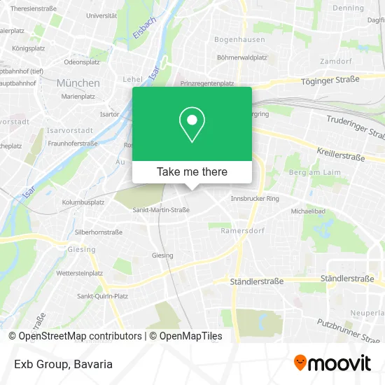 Exb Group map
