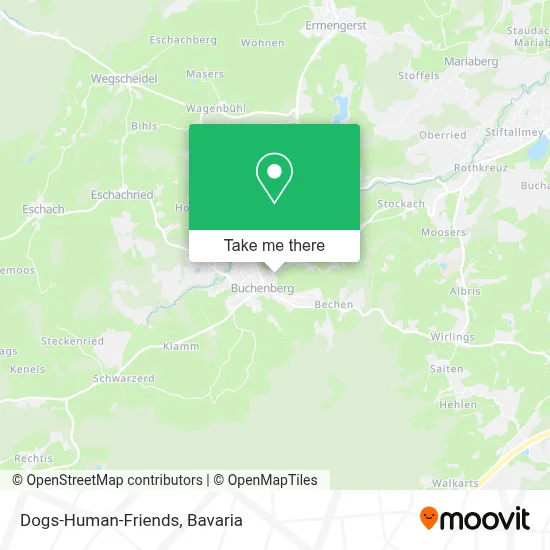 Dogs-Human-Friends map