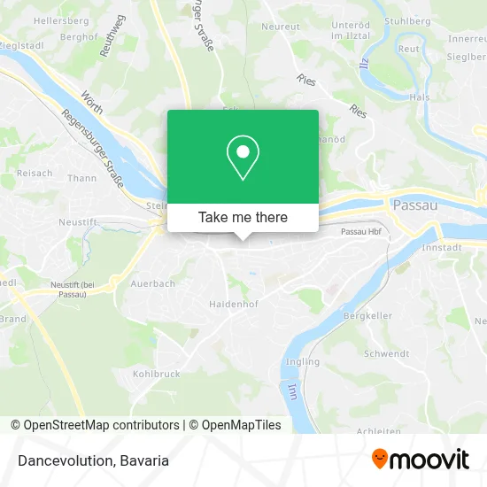 Dancevolution map