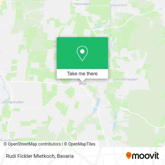 Rudi Fickler Mietkoch map