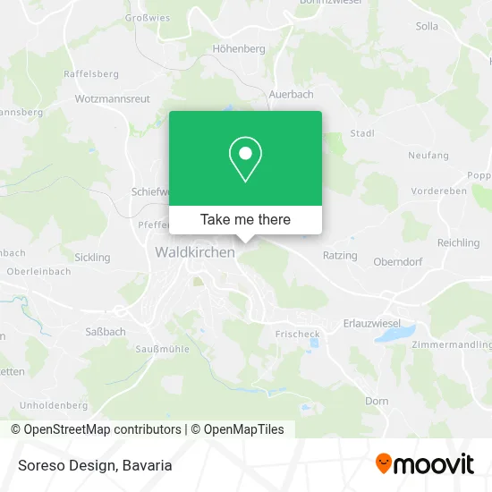 Soreso Design map