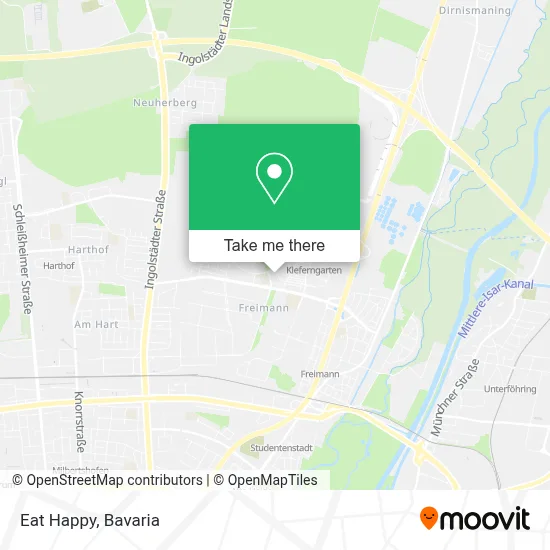 Eat Happy map