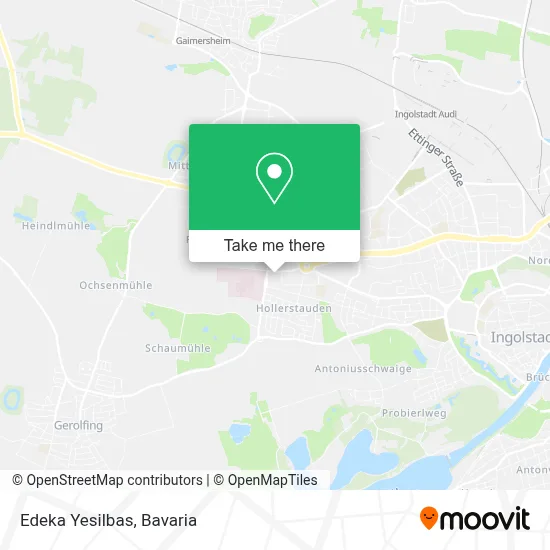 Edeka Yesilbas map