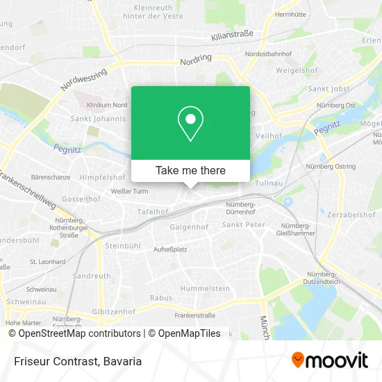 Friseur Contrast map