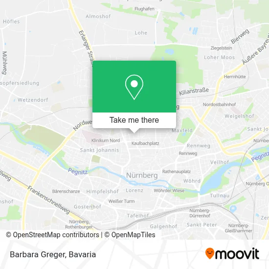 Barbara Greger map