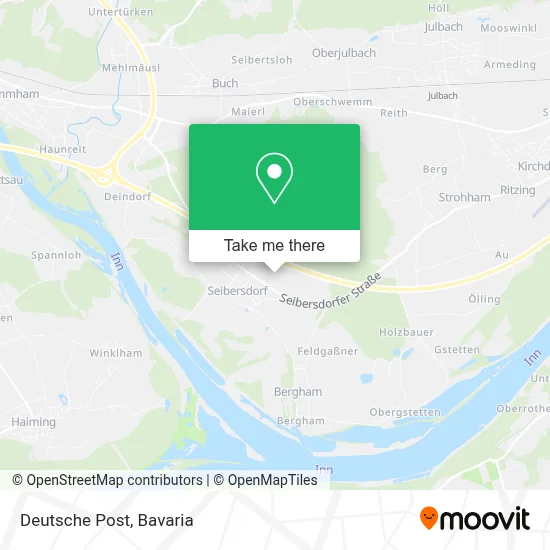 Deutsche Post map