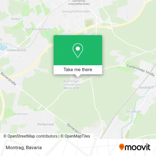 Montrag map