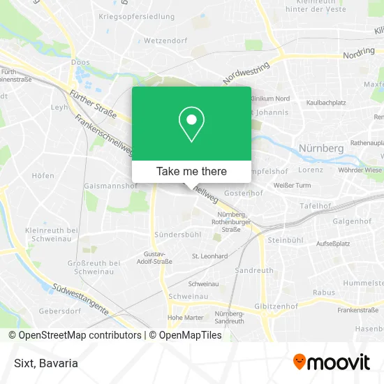 Sixt map