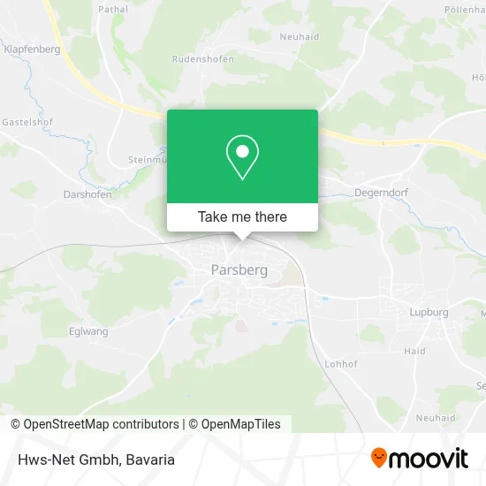 Hws-Net Gmbh map