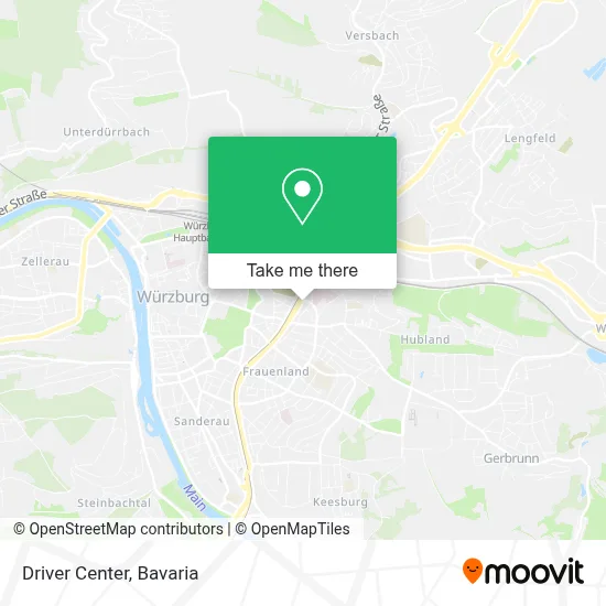 Driver Center map