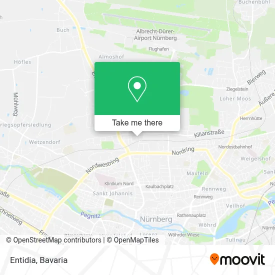 Entidia map