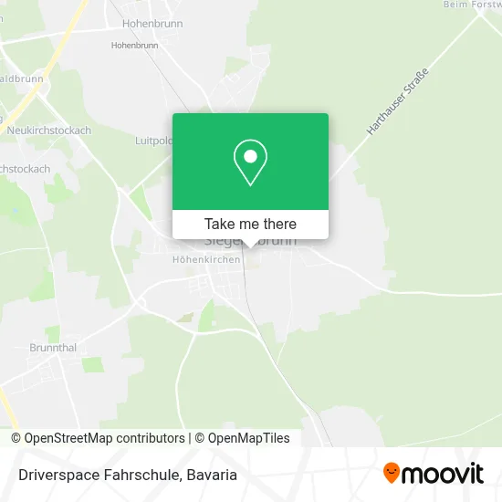 Driverspace Fahrschule map