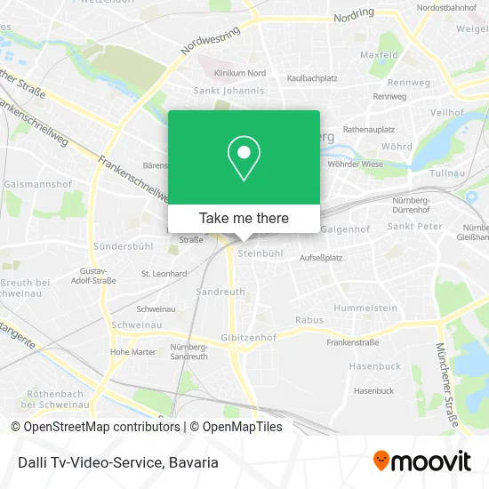 Dalli Tv-Video-Service map