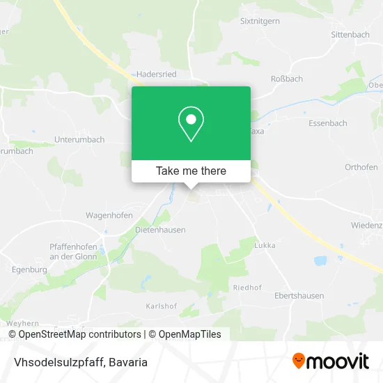 Vhsodelsulzpfaff map