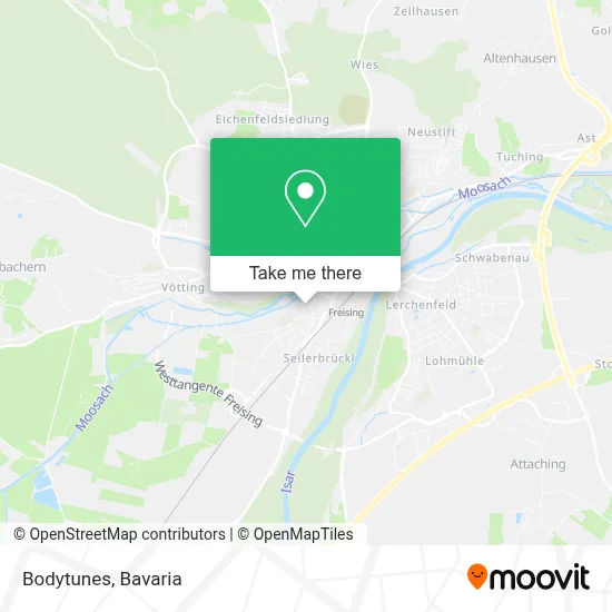 Bodytunes map