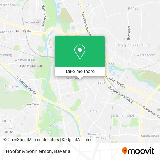 Hoefer & Sohn Gmbh map