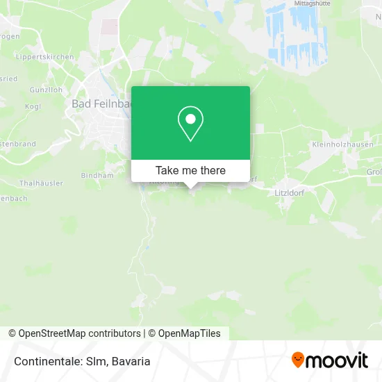 Continentale: Slm map