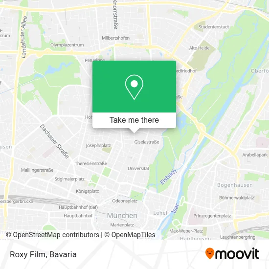 Roxy Film map