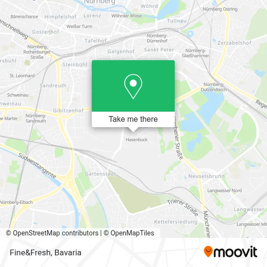 Fine&Fresh map